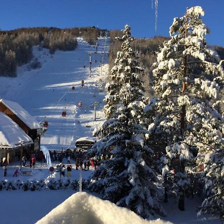 Serre-Chevalierstudio Terrace Next To Ski Slopes Saint Chaffrey Bagian luar foto